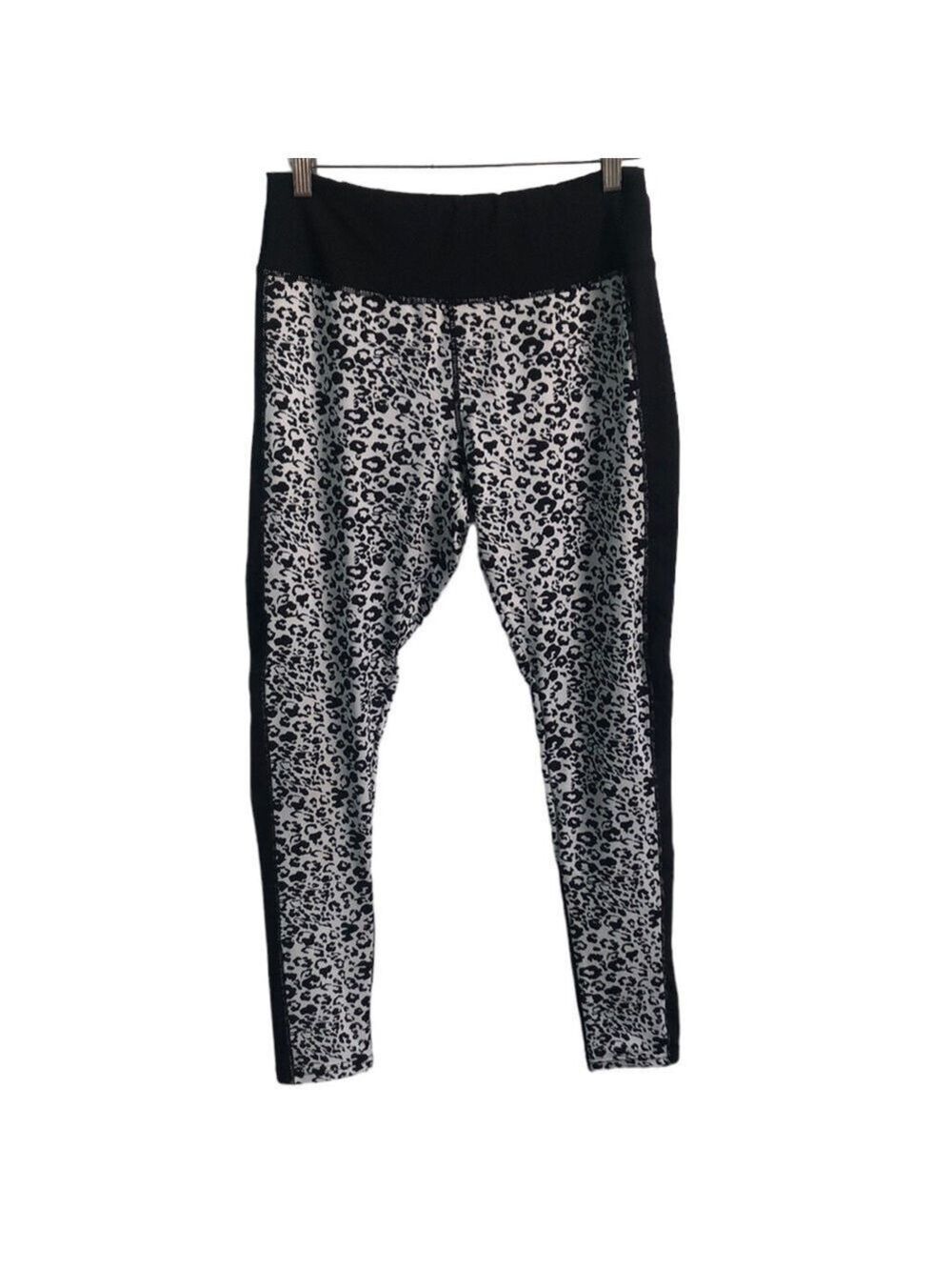 Cotton On On The Run Athletic Leopard Print Leggings Size Large